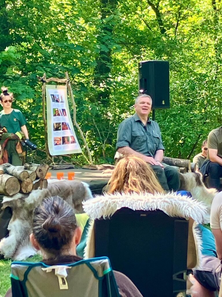 Ray Mears at the Bushcraftfest